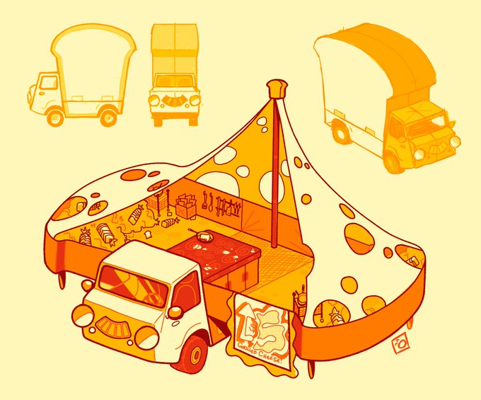 「車 トラック」のTwitter画像/イラスト(新着)