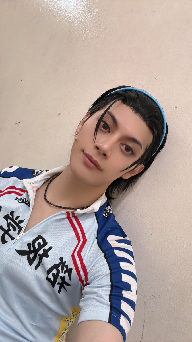 fukushi_nobuki's tweet photo. 本日18:30公演です！
リピーターチケットが増えていると聞いてとてもテンション上がっています☺️

今日も全力で🚲
劇場でお待ちしております。

#ペダステ 
#弱虫ペダル https://t.co/vukUBhkpAW