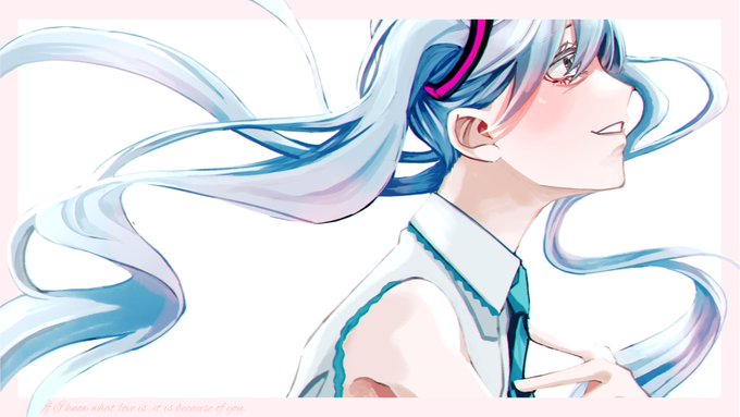「blue hair shiny」 illustration images(Latest)