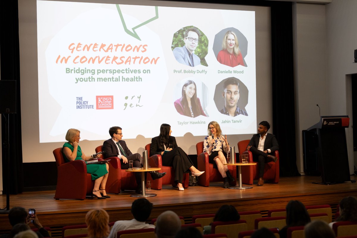 ICYMI | Bold ideas emerge as Orygen and @policyatkings combine with Australian thought leaders to put a generational lens on the youth mental health crisis. Catch up here: bit.ly/3UYnys6