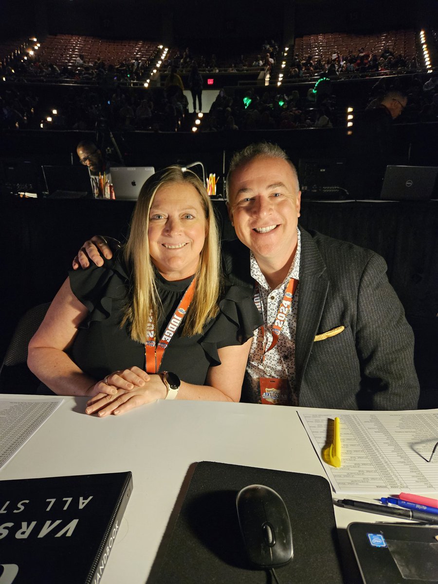 Amy_Howe_BA's tweet image. Always an honor to get to judge the prestigious NCA All Star Cheer Nationals with some of my favorites! I never take these amazing opportunities and the people that go along with it for granted!