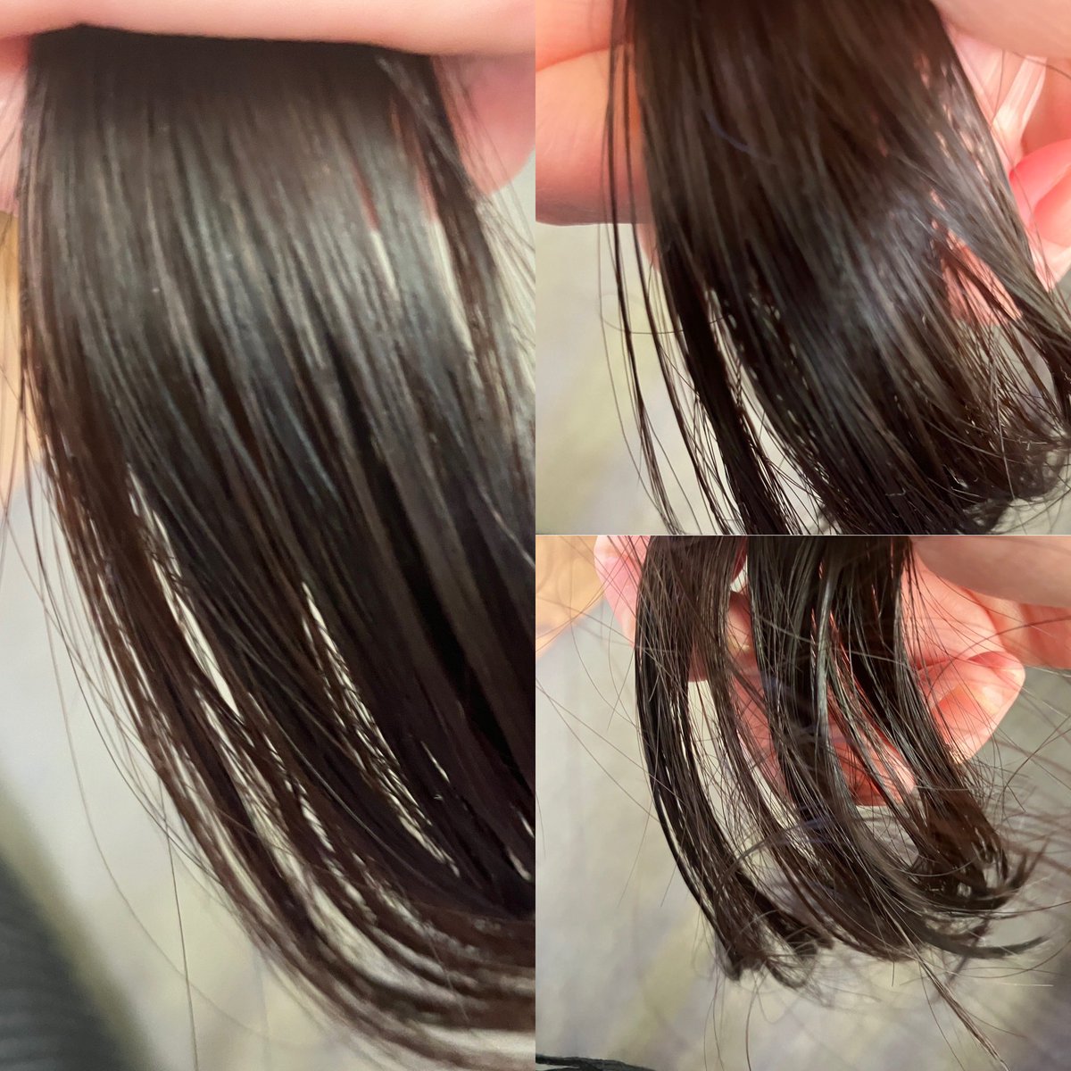 RO3jkr's tweet image. TRICORE 温感ヘッドスパトリートメントのレビューです。パサつきごわつきダメージの原因にもなる毛髪内部から流れて出るタンパク質を補給しつつ頭皮もケアしてあげられるんです。パックする必要はなく、ストレートな髪がツヤツヤしています。
#PR
#tricore #トリコレ #温感生トリートメント　#韓国