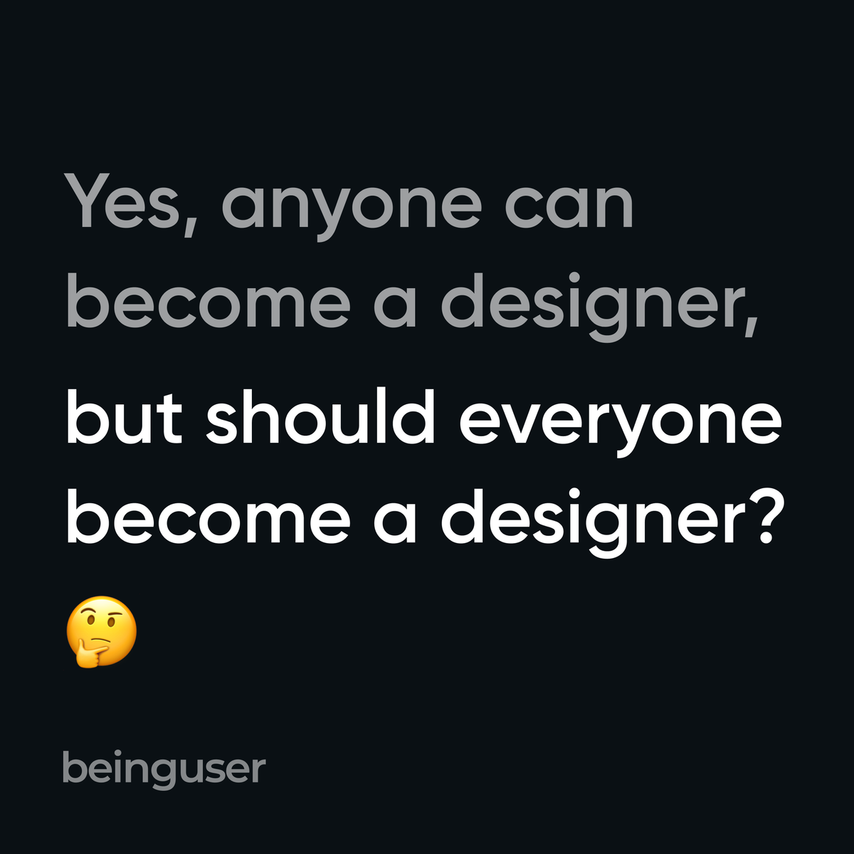 2sraval's tweet photo. Hey budding designers! 🎨✨
It's true, becoming a designer is easier now than ever before, and it's often seen as a tempting career choice.
#productdesign #design #uxdesign #uidesign #uxui #designers #productdesigners #uxdesigners #designindia #designcommunity #designjobs 🚀 https://t.co/DoA44bNNid