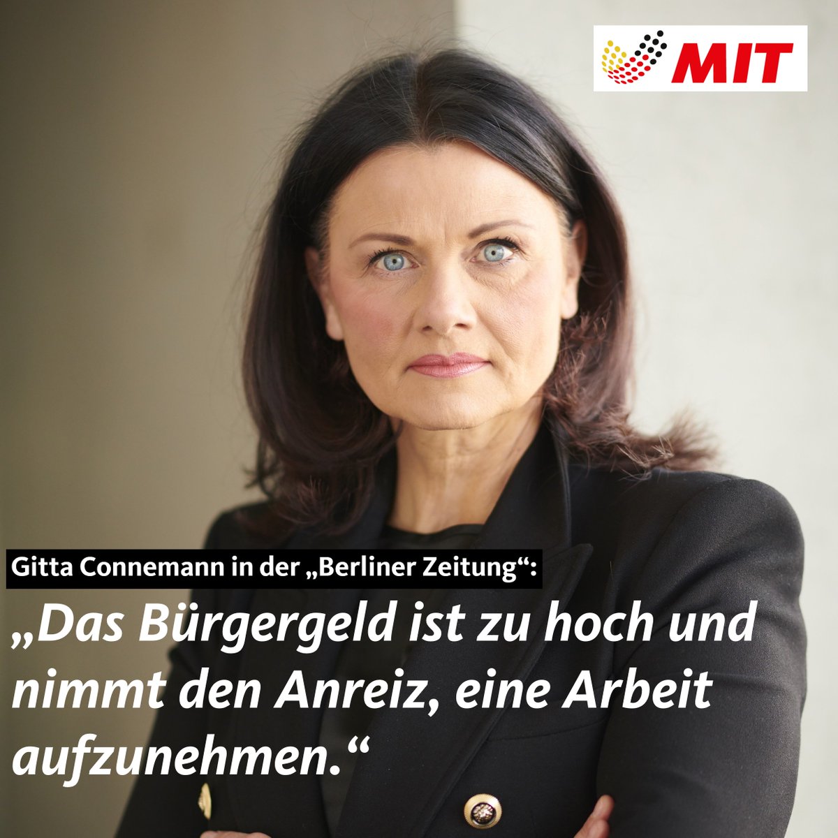 Nach der Aufdeckung von tausenden Verdachtsfällen von Sozialbetrug mit 🇺🇦 Pässen sagt die MIT-Chefin <a href="/gitta_connemann/">Gitta Connemann</a> der <a href="/berlinerzeitung/">Berliner Zeitung</a>: „Das Bürgergeld ist zu hoch und nimmt den Anreiz, eine Arbeit aufzunehmen.“ 
👉 berliner-zeitung.de/politik-gesell…