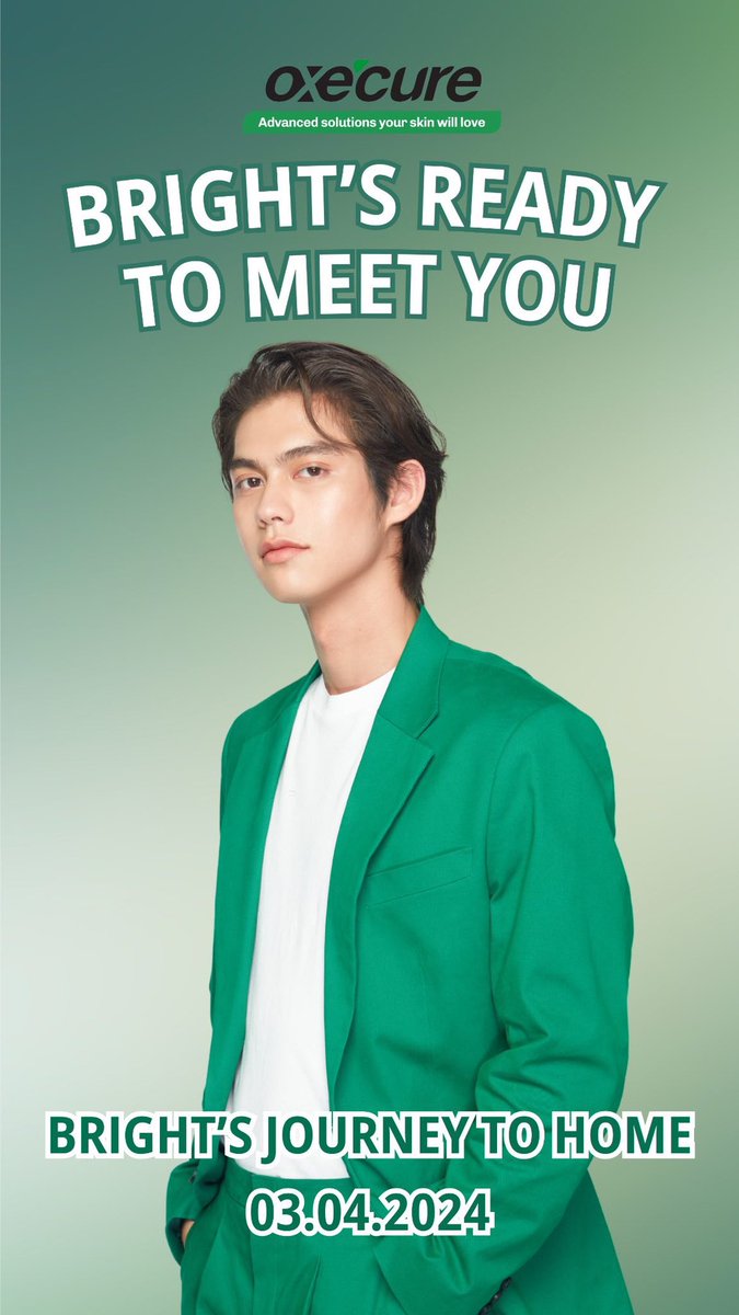 TODAY IS THE DAY! 💚 

Don’t forget to use the hashtags #OxecureXBrightinBKK #OxecurePHxBright #OxecurePH 💚