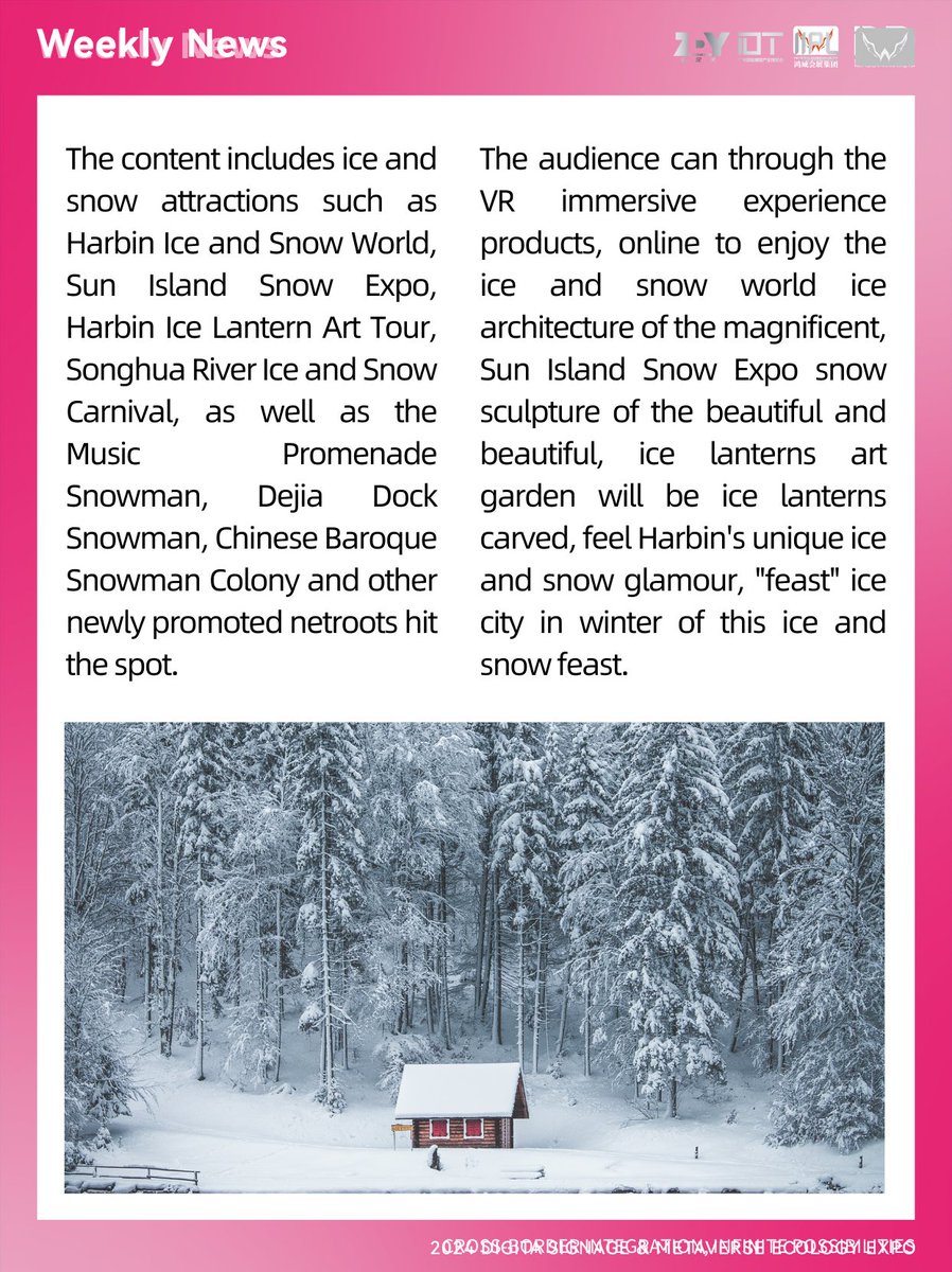 IPlicensingExpo's tweet photo. Harbin lce and Snow Park VR products online to promote the ice and snow tourism boom.

#harbin #VR #tourismboom #Harbiniceandsnowpark #AR #MR https://t.co/mSW7airHfG