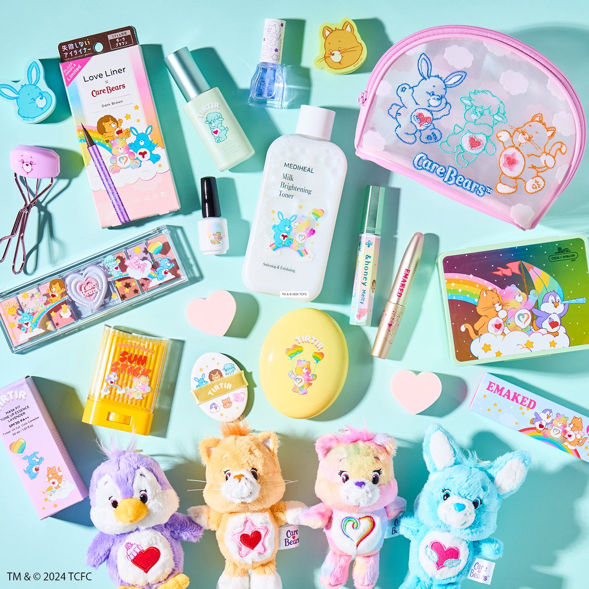 🎉3/7(木)START🎉 🐻PLAZAでおなじみの『#ケアベア™ 』が人気コスメと