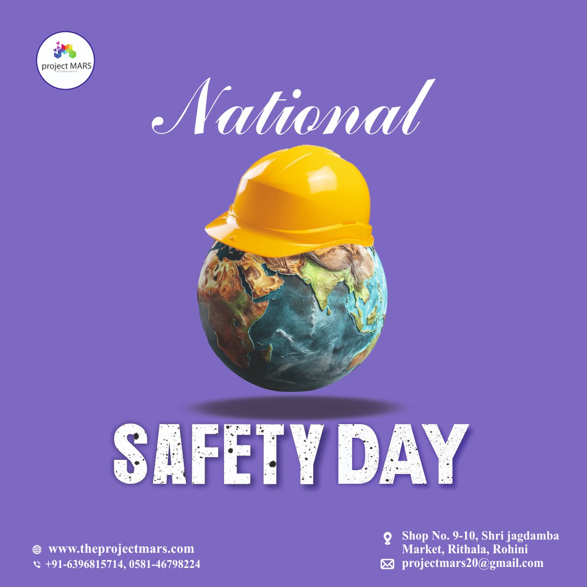 ProjectMars4's tweet image. National Safety Day, inaugurated by the National Safety Council of India on March 4, 1972, commemorates the importance of workplace safety #NationalSafetyDay #ConstructionSafety #WorkplaceSafety #SafetyFirst #SafetyCulture #BuildingSafety #SafetyAwareness #ConstructionSiteSafety