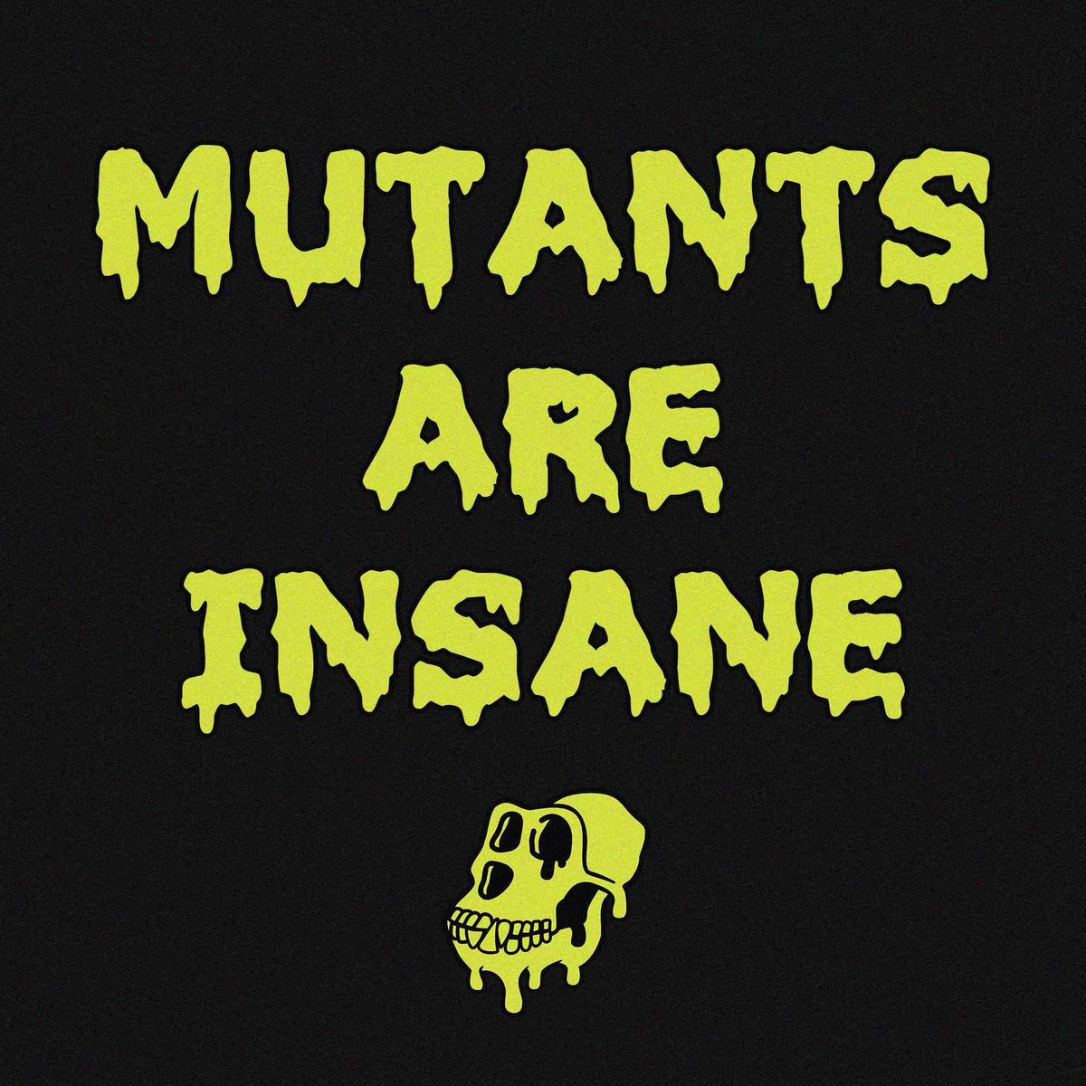 Gm 𓃵☀️ 
& 
Happy Mutant Monday 🧪🦾🦍🍌🫶

#MutantApeYachtClub #Ironmayc #Gm #HMM #Insane 

𝐌𝐮𝐭𝐚𝐧𝐭𝐬 𝐚𝐫𝐞 𝐢𝐧𝐬𝐚𝐧𝐞 !