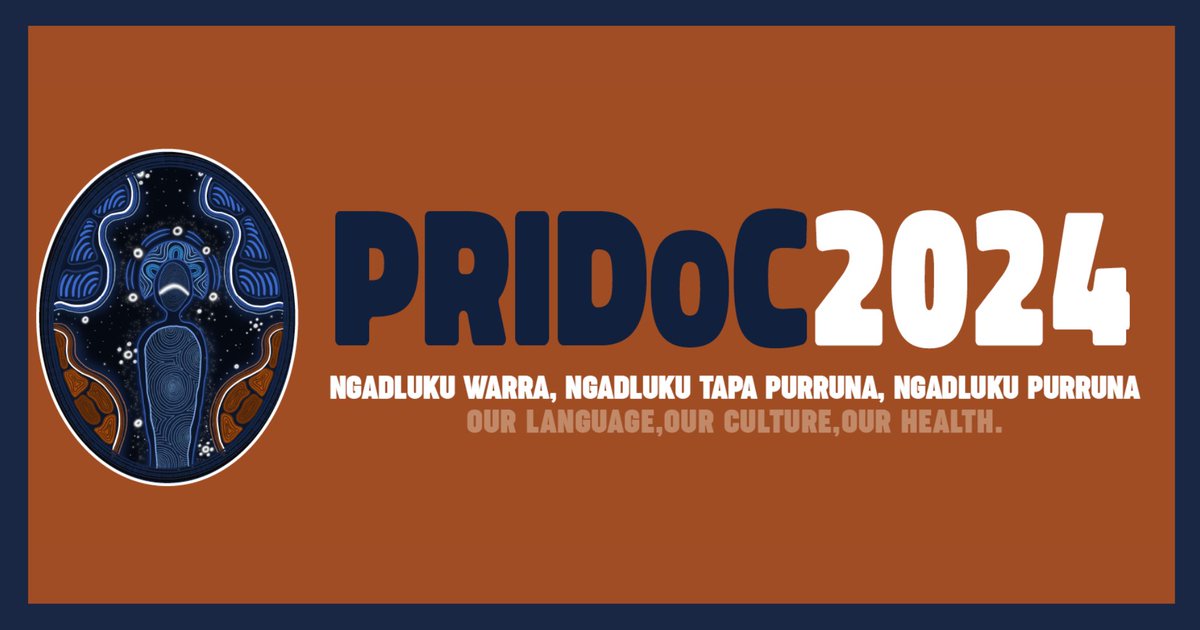 AIDAAustralia's tweet photo. The PRIDoC Website is live: 🚨https://t.co/oaEnT0UlFK

We cannot wait to see you all in Kaurna land, Adelaide in December to celebrate Ngadluku Warra, Ngadluku Tapa Purruna, Ngadluku Purruna  - Our Language, Our Culture, Our Health. #PRIDoC24 https://t.co/zfXnZAOzP5