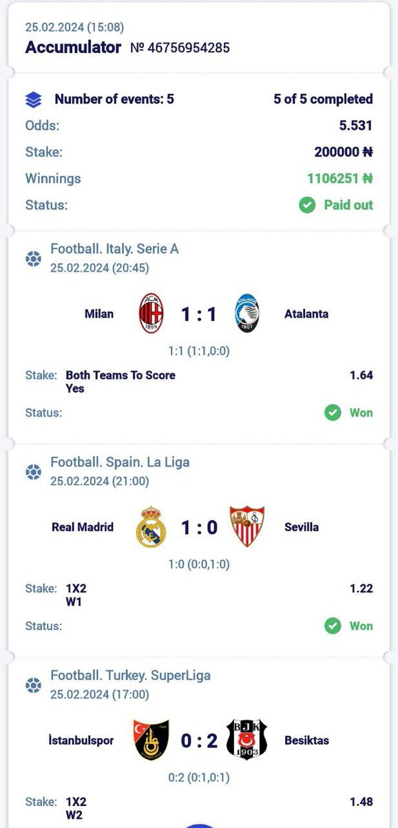 AkinAyomid's tweet photo. BET DOINGS!!🥵💥💥🤯 FREE GAMES WON SUCCESSFULLY!!! That’s MASSIVE 🗣️💯

Next FREE massive code will be dropped soon here ⬇️ DONT MISS OO!

JOIN BETVEST Telegram Channel:
  👇🏿👇🏿
https://t.co/wPotMbQBVp
https://t.co/wPotMbQBVp

STAY TUNED FOR MORE!!💚 RUSH NOW!!!! 🔥🔥 https://t.co/krhZinuXOh