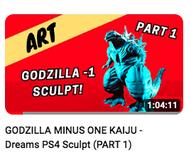 JimmyCultist's tweet photo. Introducing our next subject. By popular demand, (Mainly requested by people on Dreams)
#MadeInDreams
#GodzillaMinusOne
#Godzilla
#YouGetThePoint https://t.co/x6L6cwj5Sk