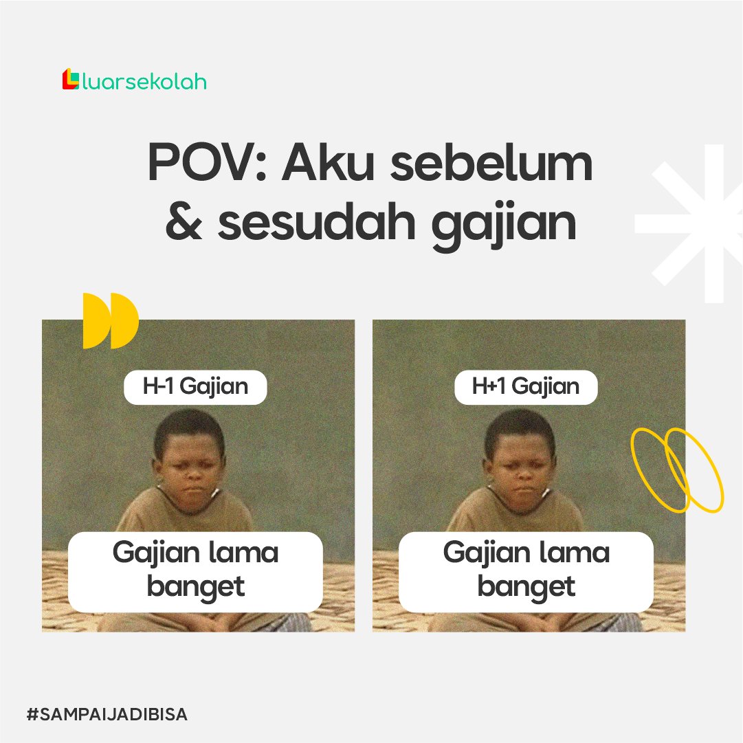 luarsekolah's tweet photo. Sering terjadi pada karyawan umbi-umbian https://t.co/O1cUoUMtBv