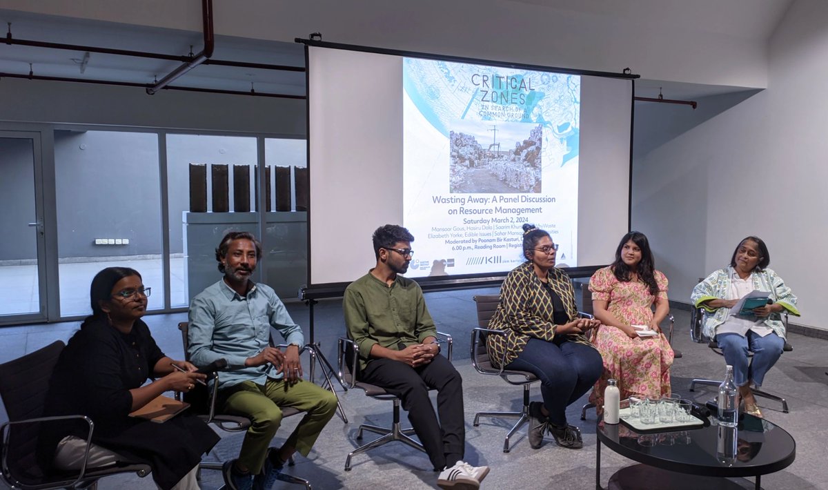 Bare_ZeroWaste's tweet image. Such a meaningful curation at the Science Gallery Bengaluru to highlight the importance of #sustainability, #interdependence between species, nature, humans and how #interconnected everything is