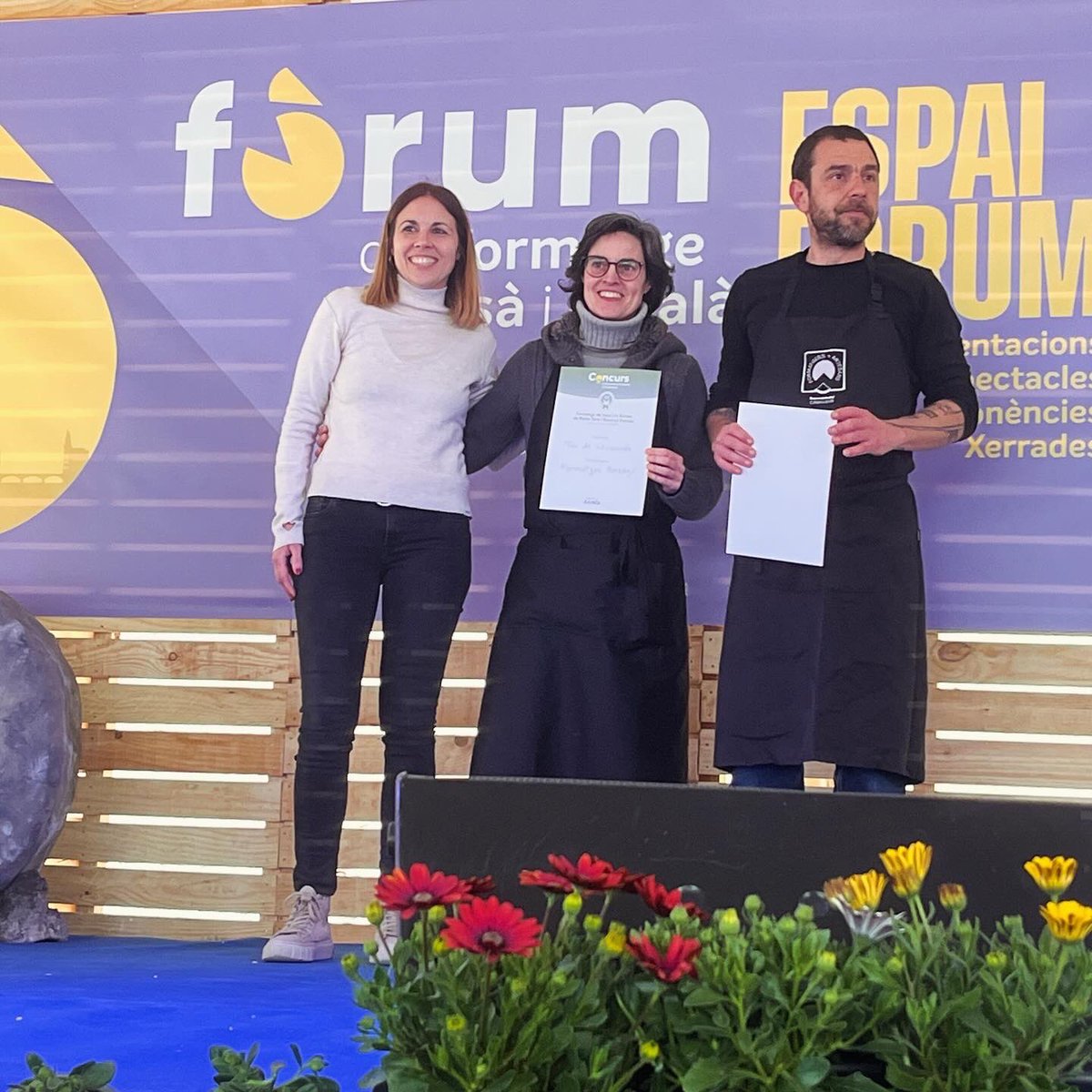 LACTOTEX's tweet image. Moltes felicitats a totes les formatgeries guanyadores pels premis del @forumformatge 💛 

#forumformatge #formatge #formatgesartesans #formatgescatalans #formatges #formatgeartesà #formatgecatalà #formatgeria #lactotex #acrefa