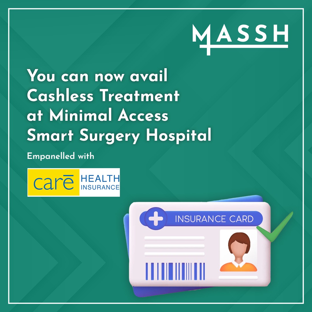 Say goodbye to the hassle of carrying cash for medical emergencies! 🤝

We’re thrilled to announce that MASSH is now empanelled with #CareHealthInsurance, offering you seamless and cashless treatment options.