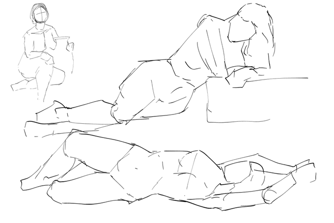 今日のクロッキー 