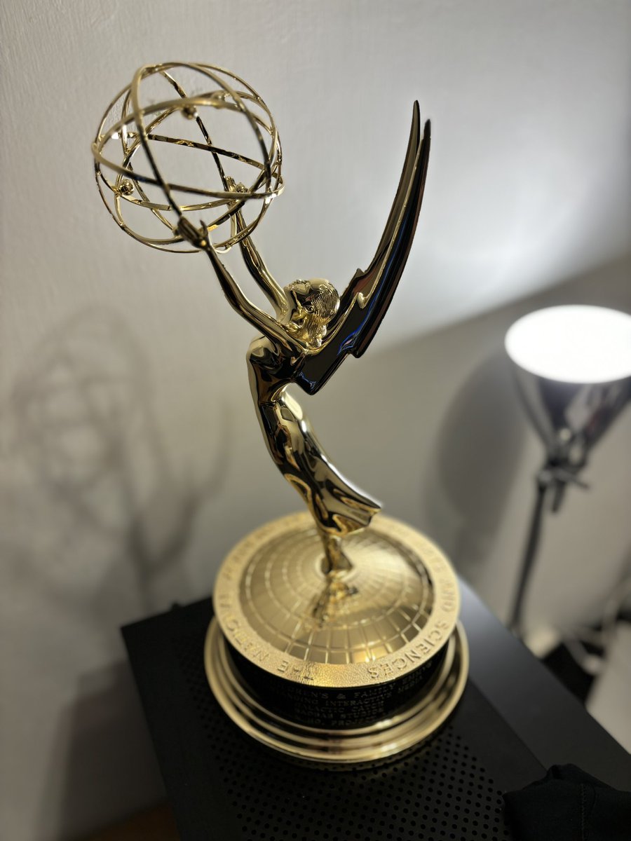 DilunHo's tweet photo. Never would I have imagined when I dove headfirst into VR almost 8 years ago that I would eventually receive an award as prestigious as an Emmy. All I can say is it has been a wild ride. Who knows, maybe a Grammy next? 😜 https://t.co/3m8c6xbtnF
