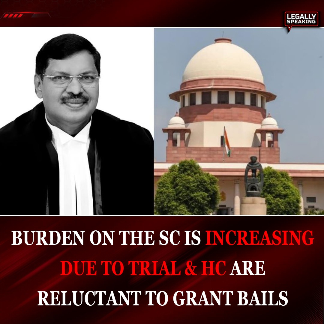 Burden on the SC is increasing due to Trial & HC are Reluctant to Grant Bails
bitly.ws/3eSaK
#SupremeCourt #JusticeBRGavai #highcourt #LegallySpeaking
@Ashish_sinhaa