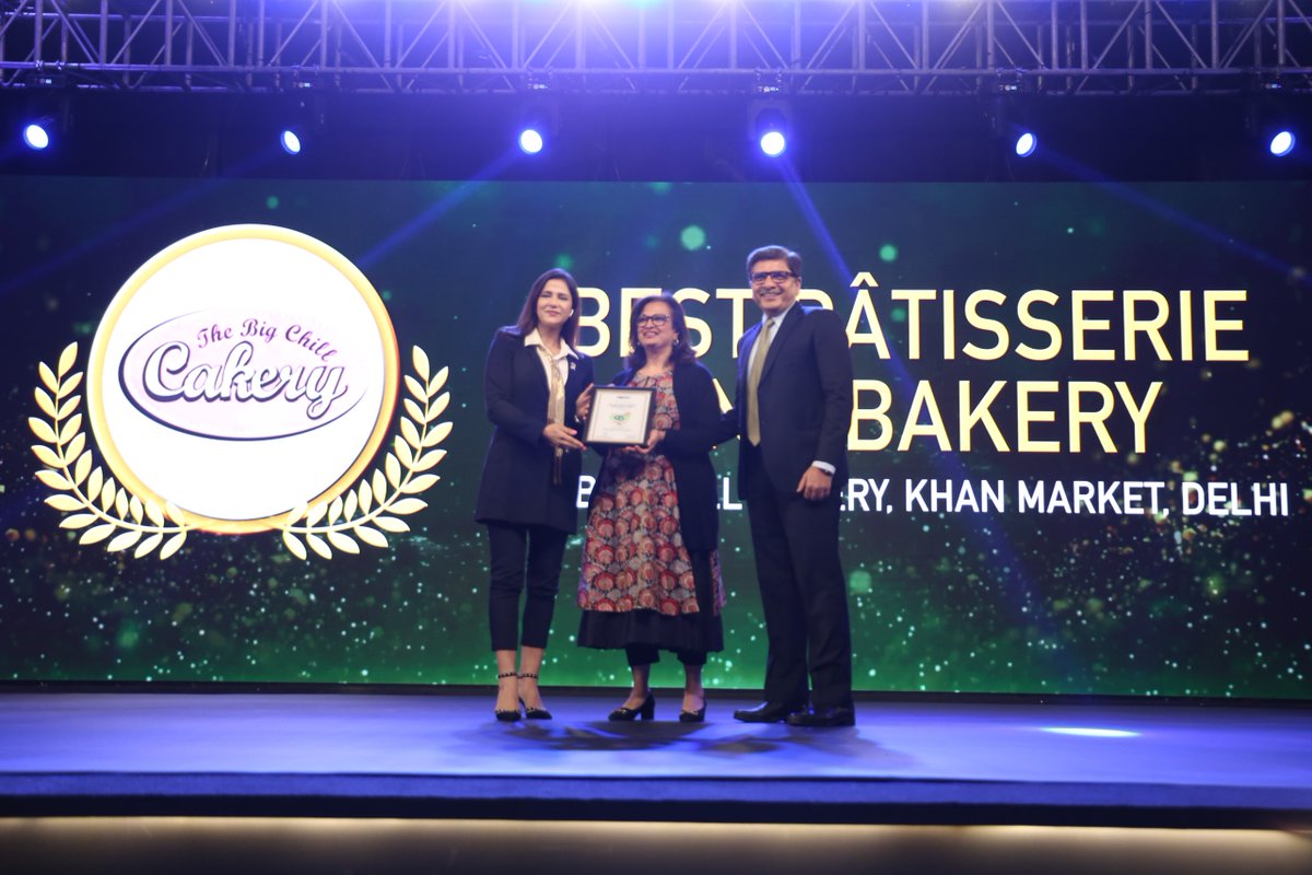 NDTVFood's tweet photo. NDTV Food Awards 2024: Best Patisserie And Bakery - The Big Chill Cakery, Khan Market, Delhi

#NDTVFoodAwards2024 #CulinaryExcellence #IconicChefs #BestRestaurantsAndBars #ndtvfood #indianrestaurants #bakery

Co-Presented by: @IDFCFIRSTBank
In association with: @Herbalifeindia
Citation Partner: Premier Printer
Hospitality Partner: Grand Hyatt, Gurgaon
Celebration Partner: Pernod Ricard India
