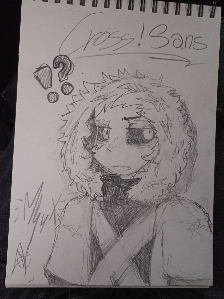 M4yX___'s tweet photo. Crossie 🥰
.
.
.
#Crossans #Cross #Xsans #Xtale #underverse #undertalau #art #tradicionalart #paper #paperdrawing #pencil #Pencildrawing #PencilArt #pencilsketch #sansau #underversefanart #Crossant https://t.co/SWwwHwgTvM