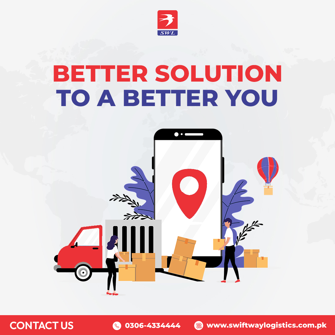Discover the better way to logistics with Swift Way Logistics! Elevate your shipping experience with our innovative solutions. 
For more details: swiftwaylogistics.com.pk
#shipmentmanagement #freightforwarding #warehousing #shippingandhandling #transportation #ecommerceshipping
