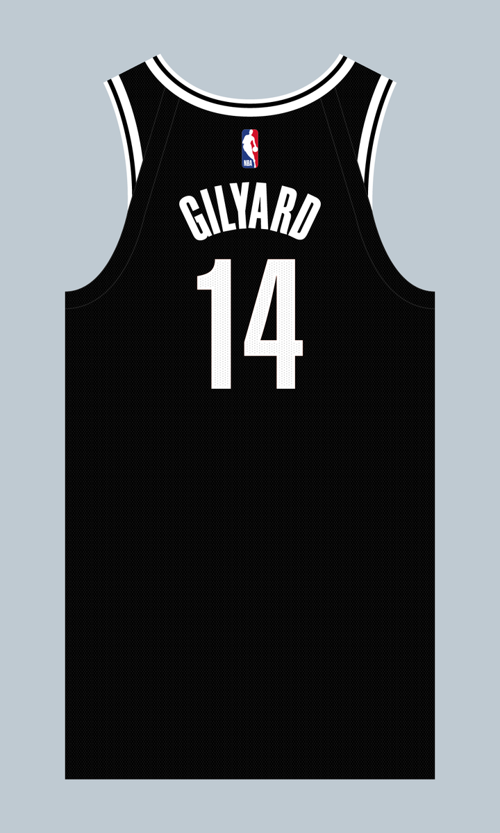 Jacob Gilyard (<a href="/G1LYARD/">Jacob Gilyard</a>) will wear No. 14 for the #Nets. Number last worn by Harry Giles III in 2024. #NBA
