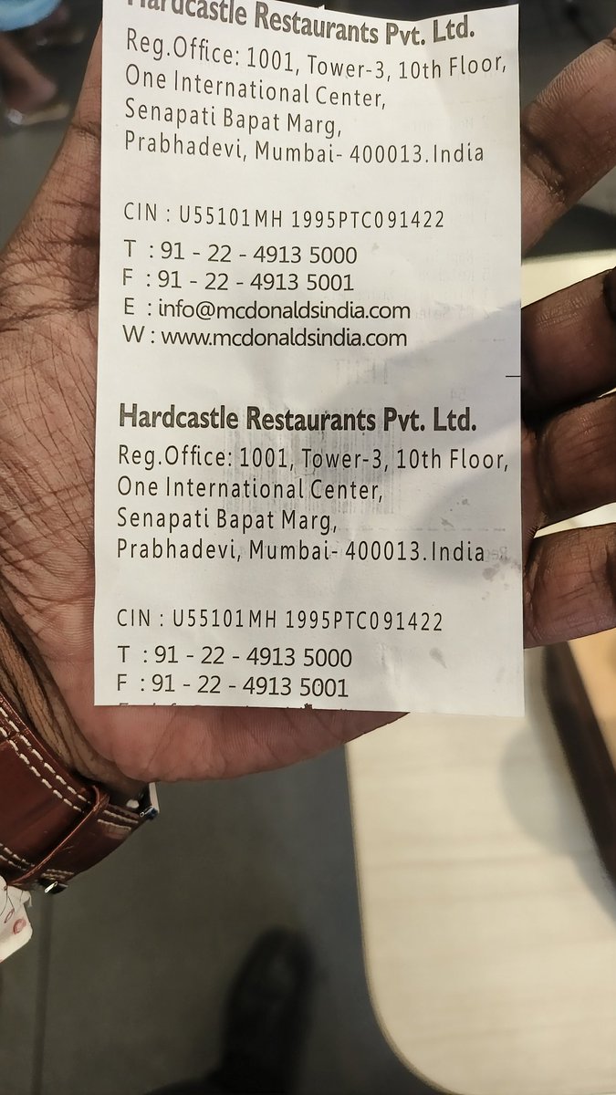 muruganspillai's tweet photo. See the amount of ice in medium coke, why this much ice has been put in medium coke
Apart from cheese, less quantity of fries, now 15-20 cubes of ice for medium coke
@mcdonaldsindia @consaff @jagograhakjago https://t.co/dcKPsWXYwd