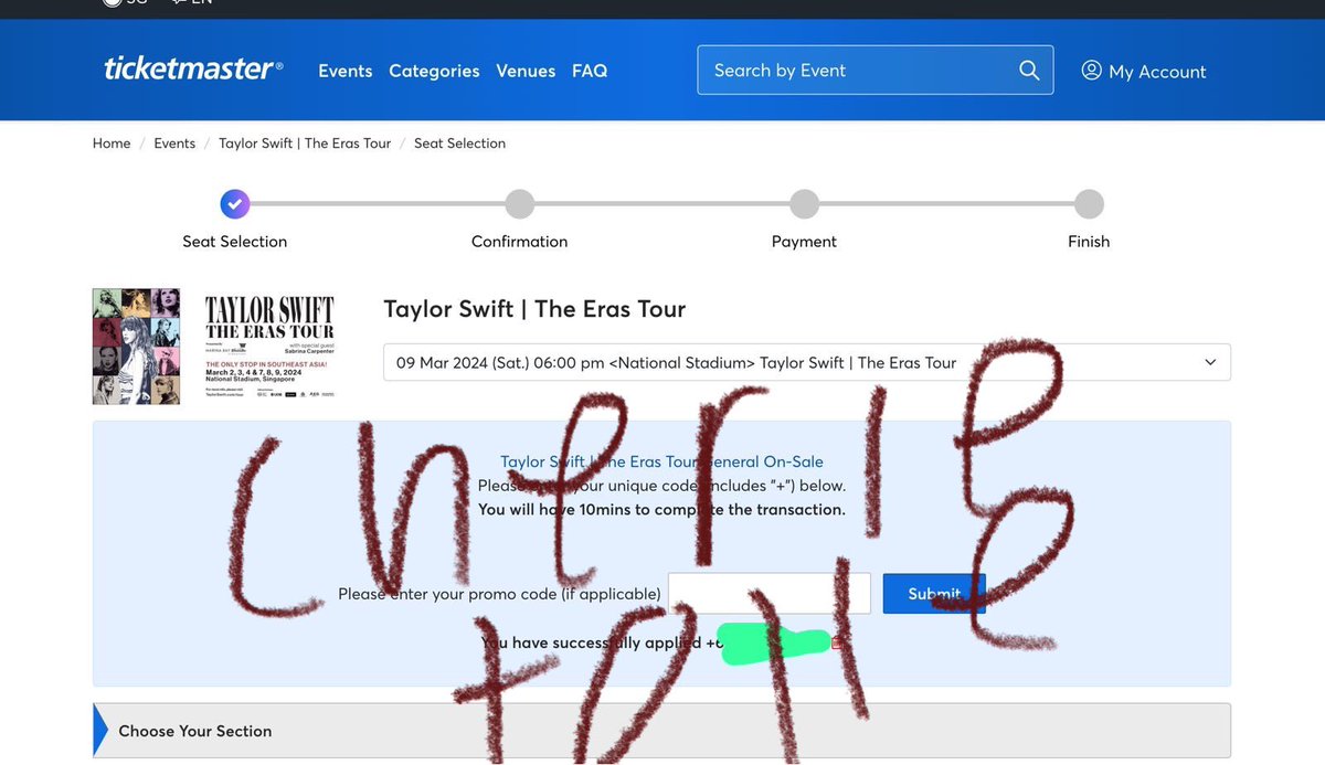 _cherietoile's tweet photo. WTS Taylor Swift Singapore Additional Tidkey 7 8 9 March Jastip War https://t.co/MHS1bfSIGh