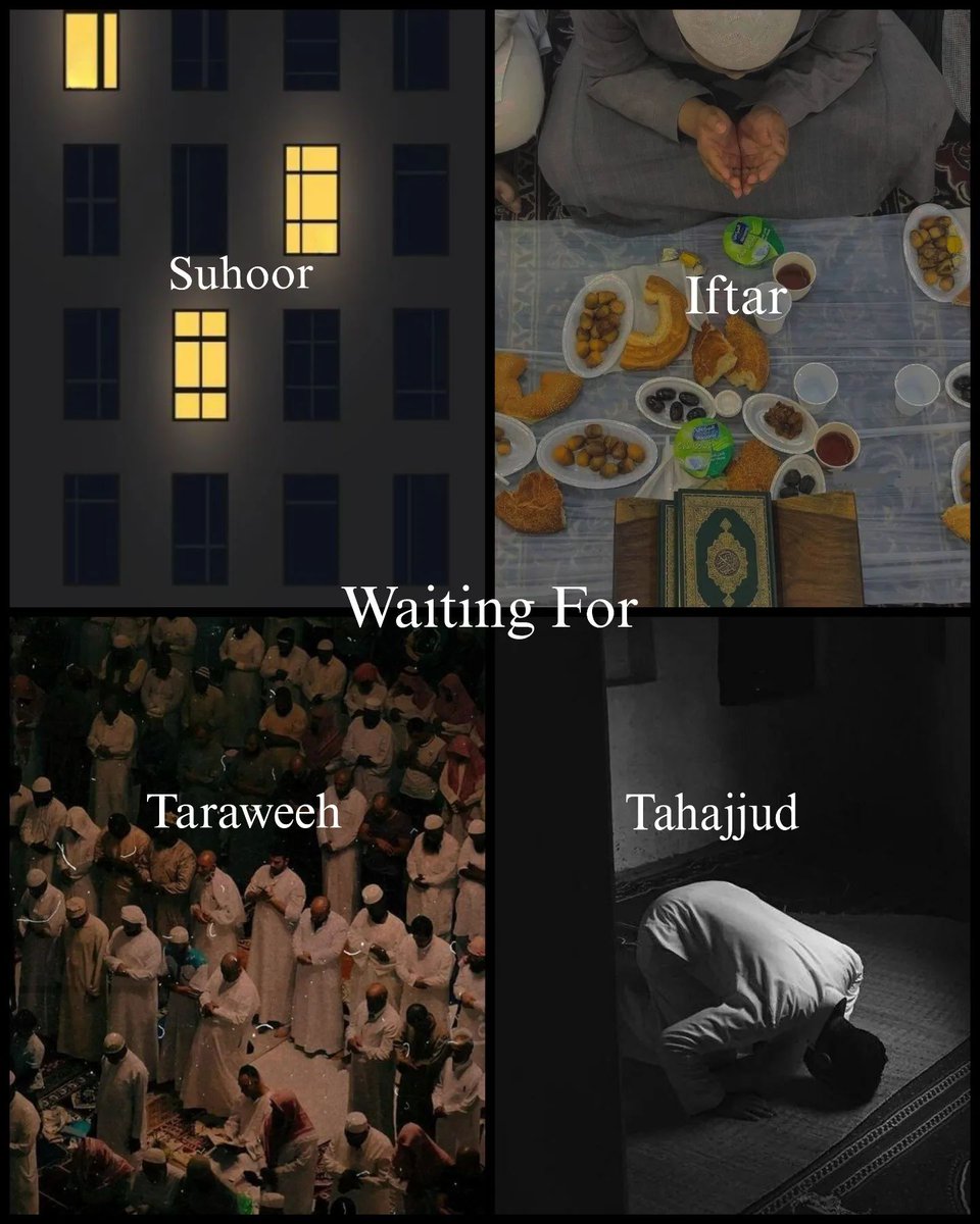 One week until Ramadan, Oh Allah let us reach the month of Ramadan.