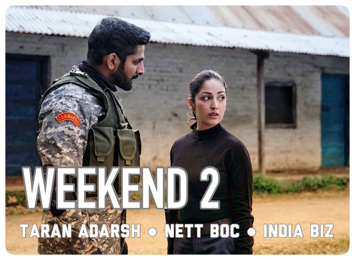 #Article370 continues its dominance in Weekend 2… Remains the first choice of moviegoers, despite a plethora of new movies vying for audience attention… [Week 2] Fri 3.12 cr, Sat 5.25 cr, Sun 7.25 cr. Total: ₹ 54.44 cr. #India biz. #Boxoffice The spike in weekend biz is a…