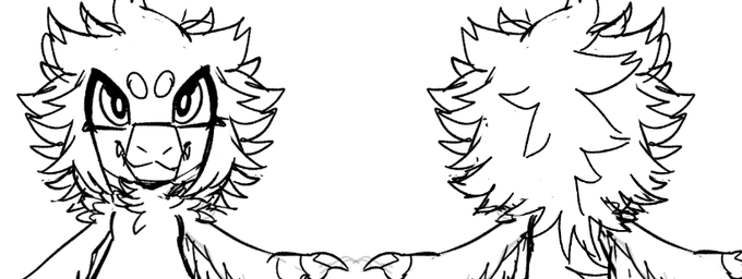 working on kal's anthro ref :3 she will absolutely become a sona, i might make a pngtuber too

i wanna start streaming but honestly i dont think i have the personality for it LOL 