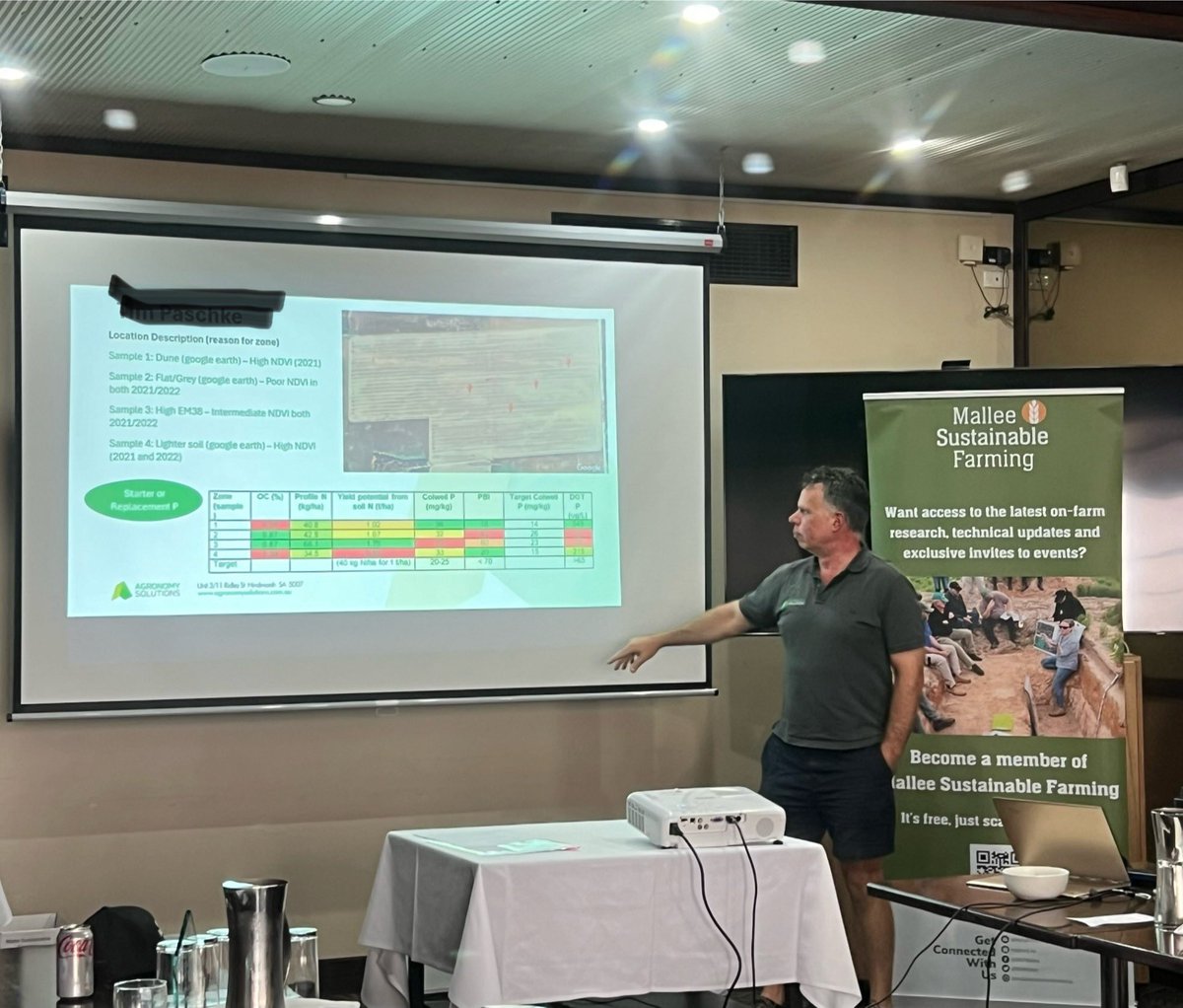 MsfMallee's tweet image. Reviewing #Lowbank #variable rates results of N &amp;amp; P from 2023 &amp;amp; how these farmers will continue their VRT journey. 
Putting steps in place to make your tech work for you! 👀forward to 2024 trial strips and if we will see the same + results as last yr. @AgSolutionsOz &amp;amp;Pete Treloar