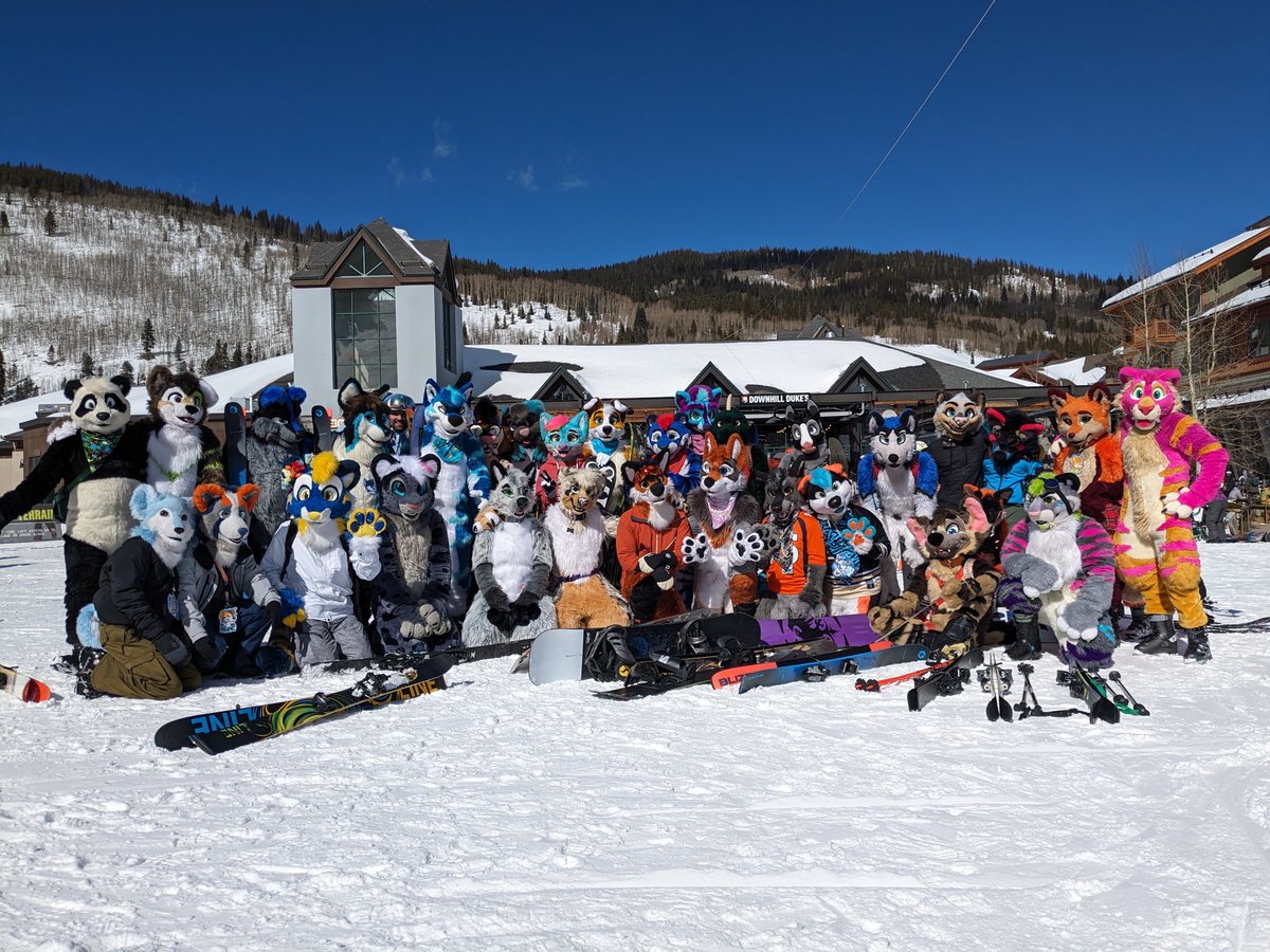 IGTBI's tweet image. I went to @furryskiweekend with @Runewuffy last weekend! It was my first time in Colorado and I had a blast! Special thanks to @DireHeartbeat @tekfox  @WileyFox_  for making it amazing.