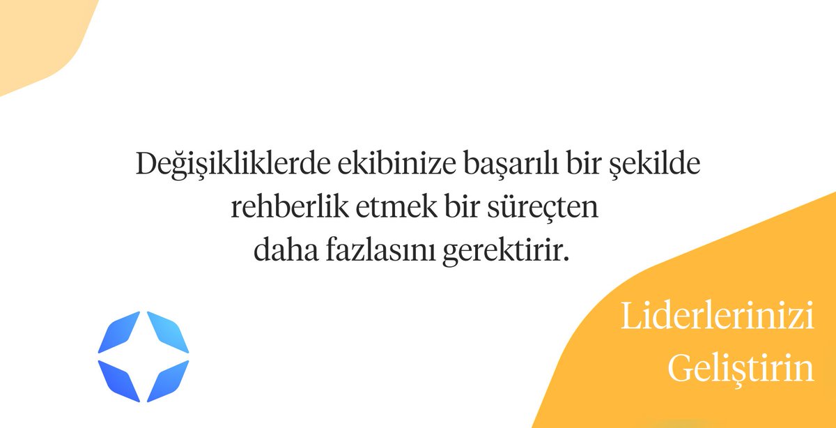 Değişikliklerde ekibinize başarılı bir şekilde rehberlik etmek bir süreçten daha fazlasını gerektirir. #pazartesimotivasyonu #FranklinCoveyTürkiye