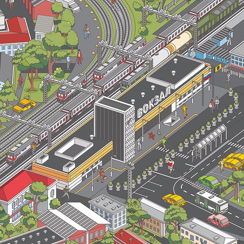 hellosorokin's tweet photo. #penza #station #illustration #40in #isometry #city #russia
(1/2) Hey everyone! Just finished a really cool piece of work that even my own inner critic is happy with. Introducing Penza-1 station. https://t.co/fkinVZKEz3