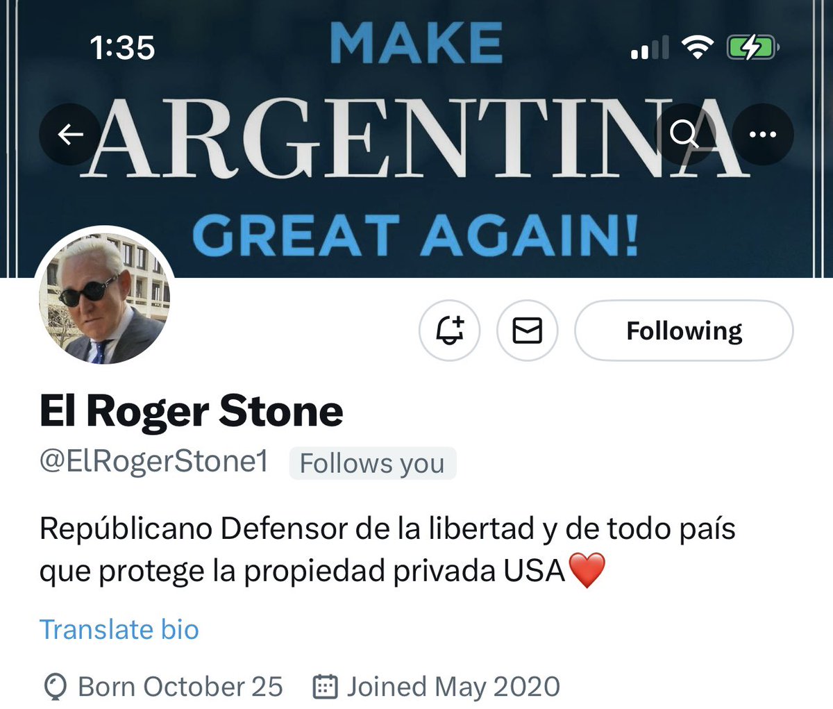 Roger Stone tweet media