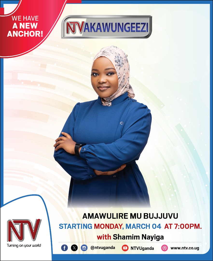 Andrew Kyamagero (@kyamageroandrew) on Twitter photo Excited to introduce <a href="/ShamimNayigaK/">Shamim Nayiga</a>, the newest face of our Luganda News desk. Her engaging delivery and insightful reporting promise to keep you informed and connected. Welcome aboard, Shamim! Here's to exploring new stories and celebrating our heritage together. Excited to introduce <a href="/ShamimNayigaK/">Shamim Nayiga</a>, the newest face of our Luganda News desk. Her engaging delivery and insightful reporting promise to keep you informed and connected. Welcome aboard, Shamim! Here's to exploring new stories and celebrating our heritage together.