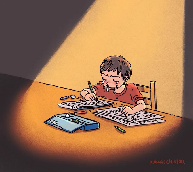 #皆知ってる感覚の絵あとこれも…(8月31日) 