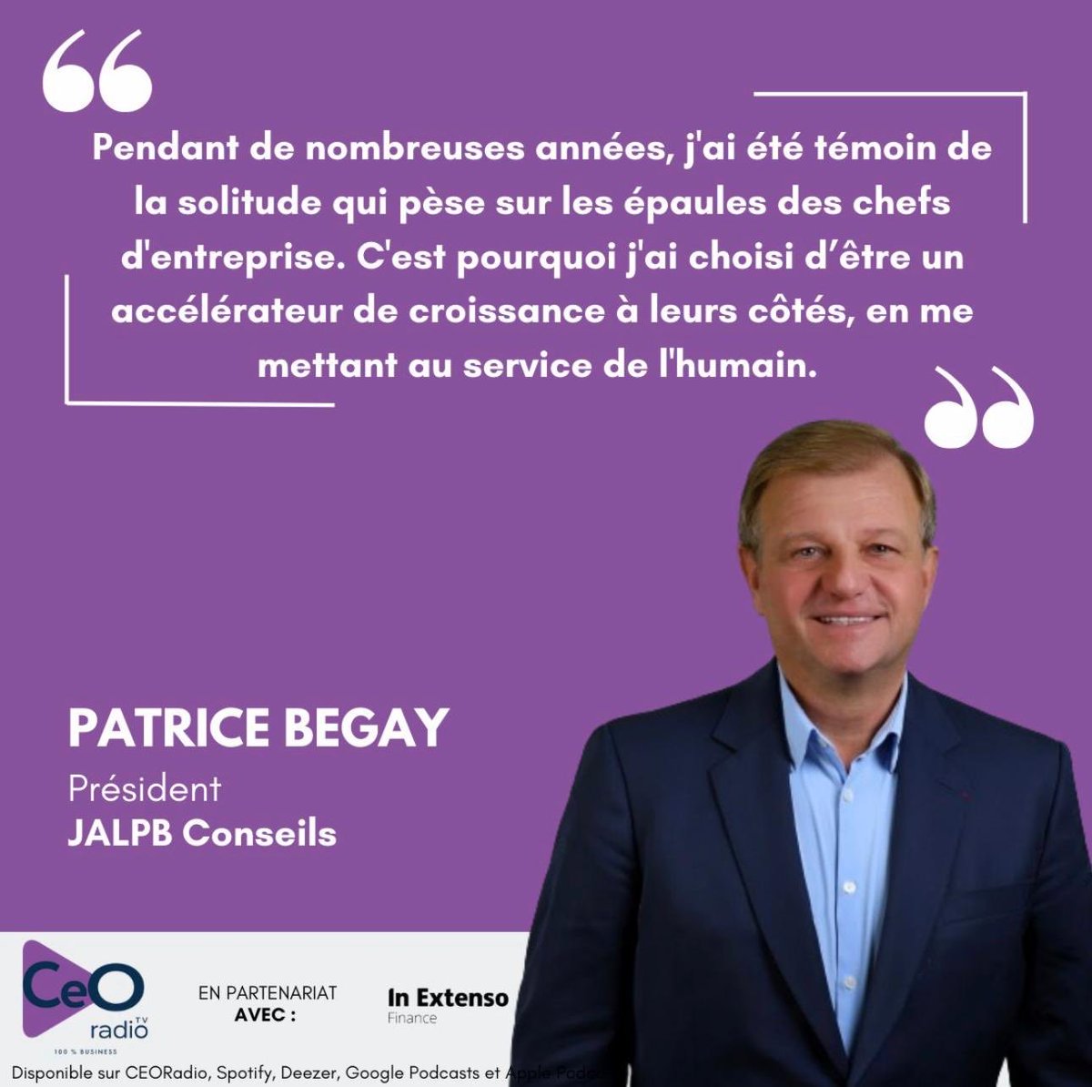 patricebegay's tweet photo. #Entrepreneurs : catapulteurs de valeurs et de volonté, respect ! J'ai choisi de vous accompagner en me mettant au service de l'humain. 
Mon interview sur @CEORadio_tv :

https://t.co/5unX4uI5Ap https://t.co/kefHB3Sqqp
