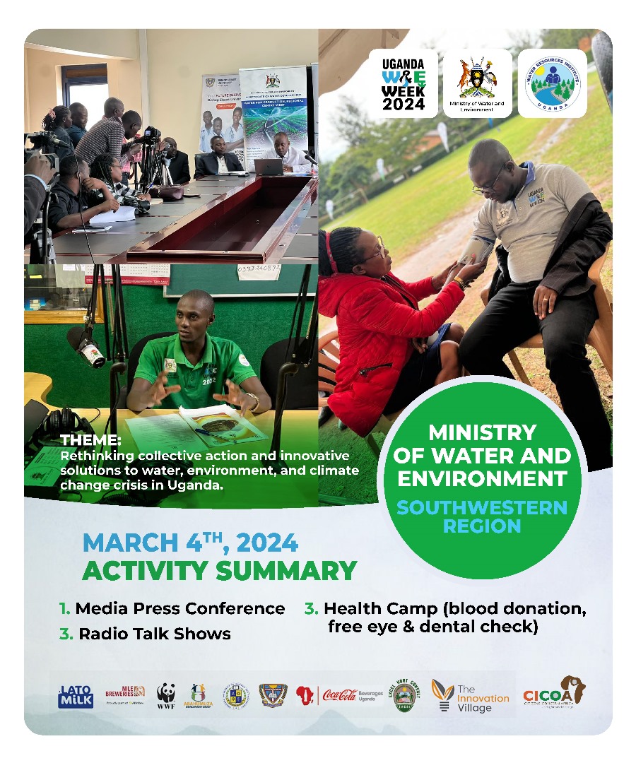 Let us join in and take part of health camp and radio talk shows in South West region(Mbarara) as we prepare for the #UWEWK24 starting on the 18th March 2024. Please register on: bit.ly/493IToq
