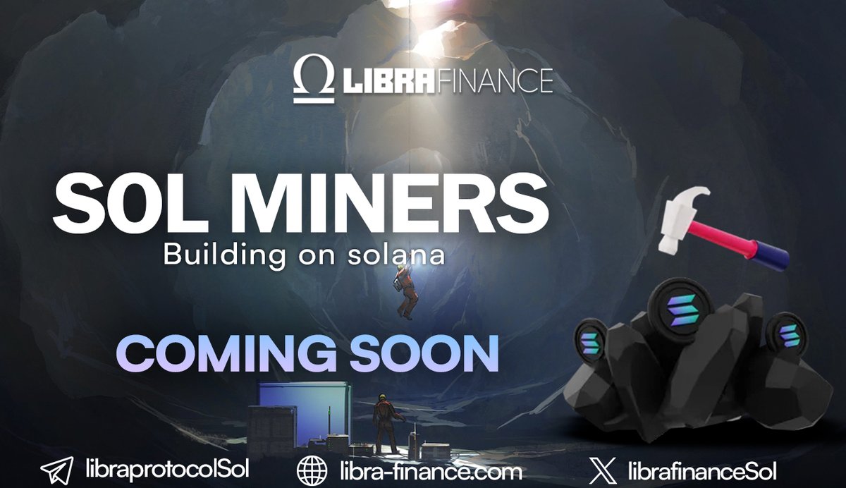 Hey <a href="/rajgokal/">raj 🖤</a>  &amp; <a href="/toly/"></a> , what are your thoughts on passive income from crypto ? Libra is adding Sol miners to their ecosystem to enable Sol users to achieve financial freedom.

#SOL #Libraprotocol $LIBRA $SOL