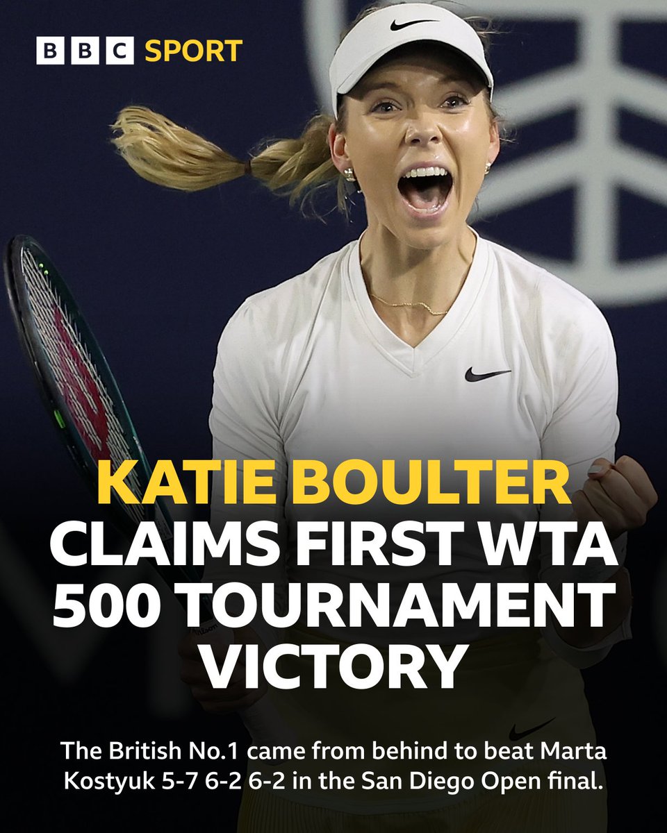 The result means she will break into the world's top 30 for the first time.

#BBCTennis