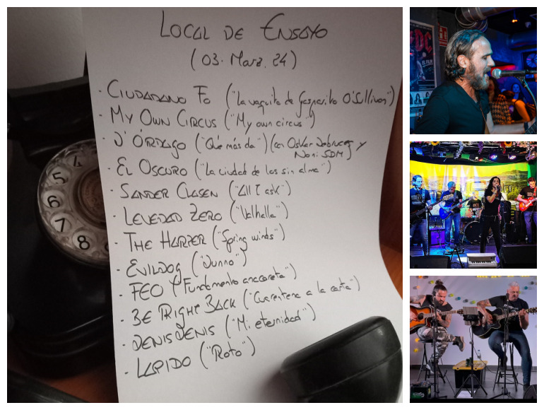 LocalDeEnsayo's tweet photo. Aquí https://t.co/kOlHr5MF8J va el @LocalDeEnsayo emitido anoche (03-M) en @canalfiesta, con #CiudadanoFo, #MyOwnCircus, #DÓrdago (+ @OskarDebruces & @sdmpeal), #ElOscuro, @SanderClasen, @levedadzero, #TheHarper, @evildogband, @FeoBand, @brbmusica, @SOYDENISDENIS y @JI_Lapido https://t.co/49bjg3CK4S