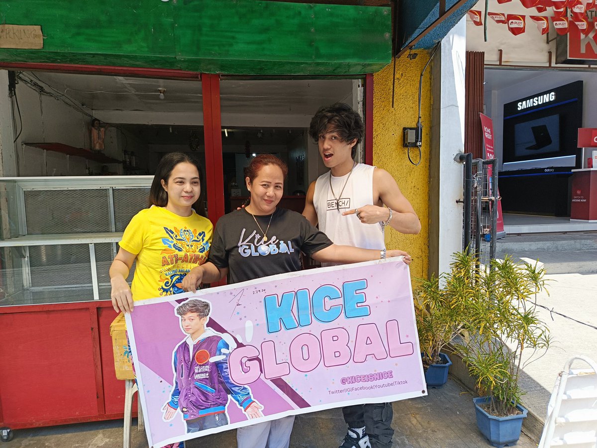 <a href="/KICEglobal/">KICE GLOBAL</a> <a href="/kiceisnice/">Kice</a>
#kice is in the house
#welcome to your home town Kice
#unforgettable moments..
#forever thankful to you Kice &amp; Ms.Pau