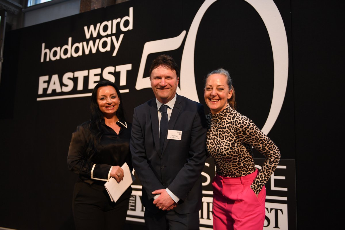 It was a pleasure to speak at the @WardHadaway Yorkshire #fastest50 awards alongside the inspirational @zandramoore & @EmmaDigby1. There will be comprehensive coverage in @yorkshirepost this week with tributes to the all the superb winners.