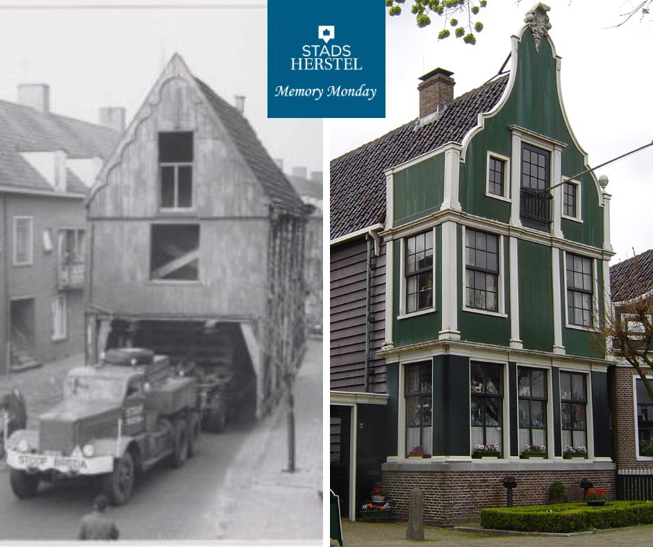 #MemoryMonday Het enige huis met twee verdiepingen op de Zaanse Schans. Kalverringdijk 7, Zaandam
#Erfgoedredders | #Onderonzevleugels | #Stadsherstellen | #Stadsherstellers