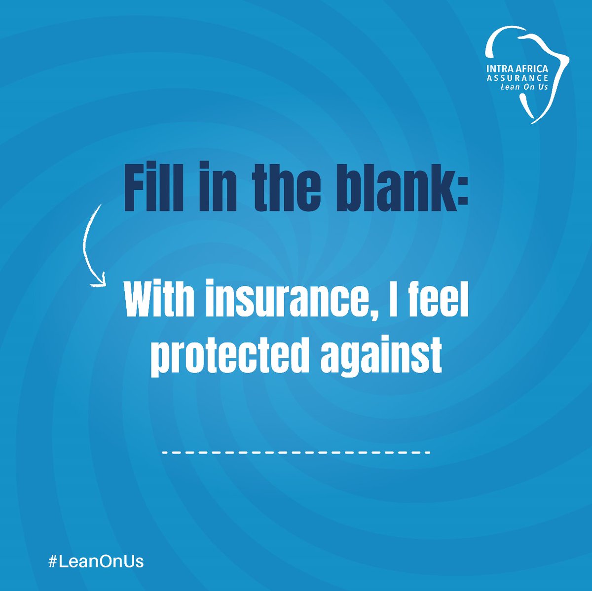 intraafrica's tweet image. What gives you peace of mind when it comes to insurance? Let us know in the comments below! #LeanOnUs #InsureWithConfidence
#InsuranceCoverage