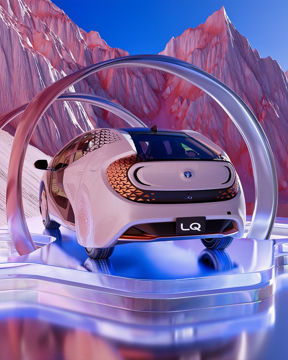ToyotaLibyaFZC's tweet photo. Designed for abstract adventures. 

#TOYOTA #LQ #ToyotaLQ #ElectricVehicle #Mobility #BeyondZero https://t.co/LmnZugpJmK