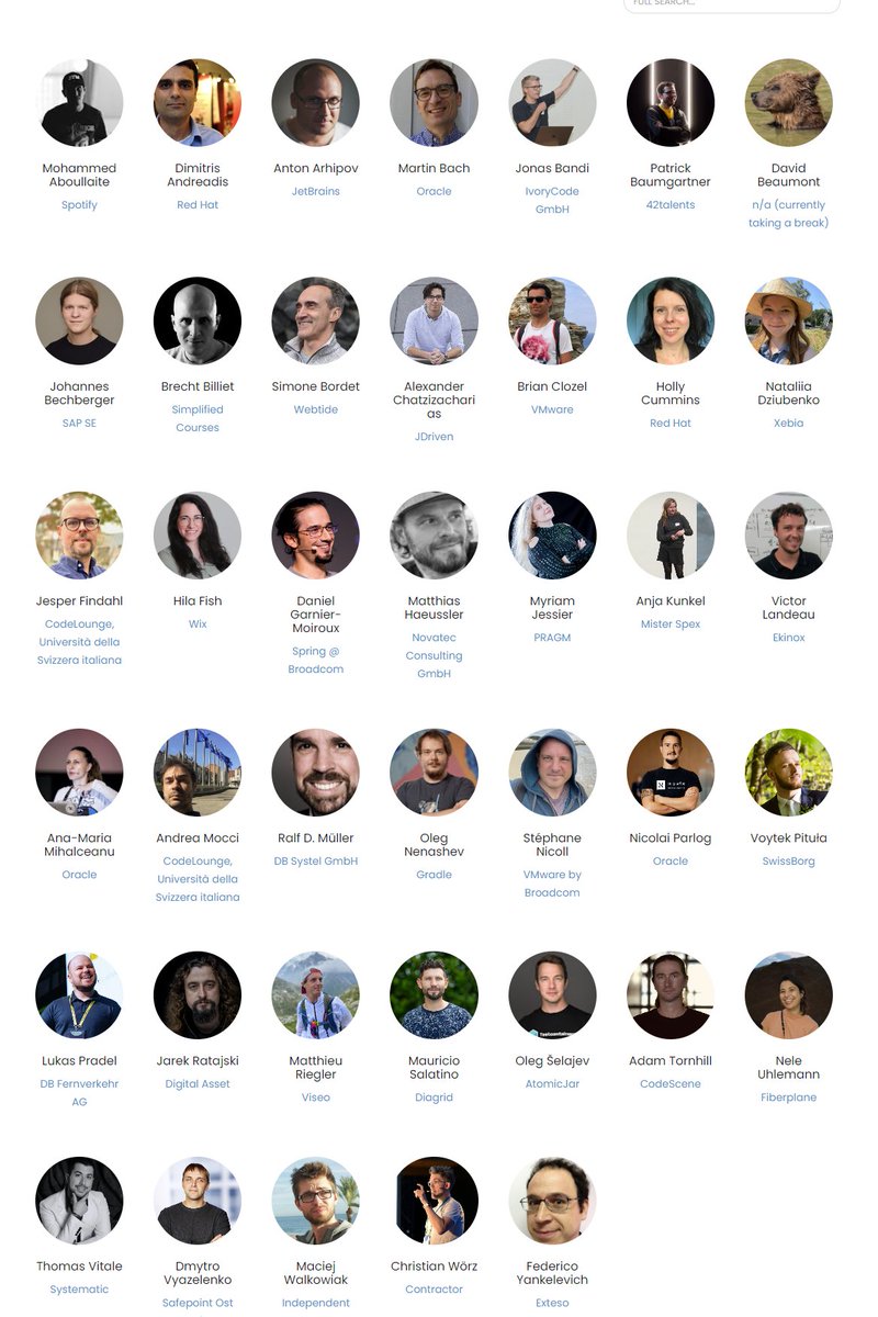 Meet our speakers for VDZ24! Make sure you check out the schedule with this incredible content before you join the event.

voxxeddays.com/zurich/schedul…

See you on Thursday!

#itwillbefun #voxxeddays #voxxeddayszurich